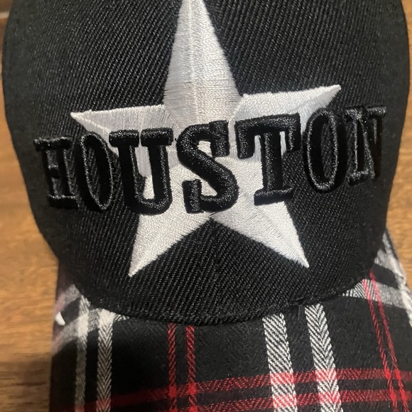 Houston Astros MLB Throwback Retro Hat Cap Black / Red Star Adult Men Adjustable - Picture 5 of 9